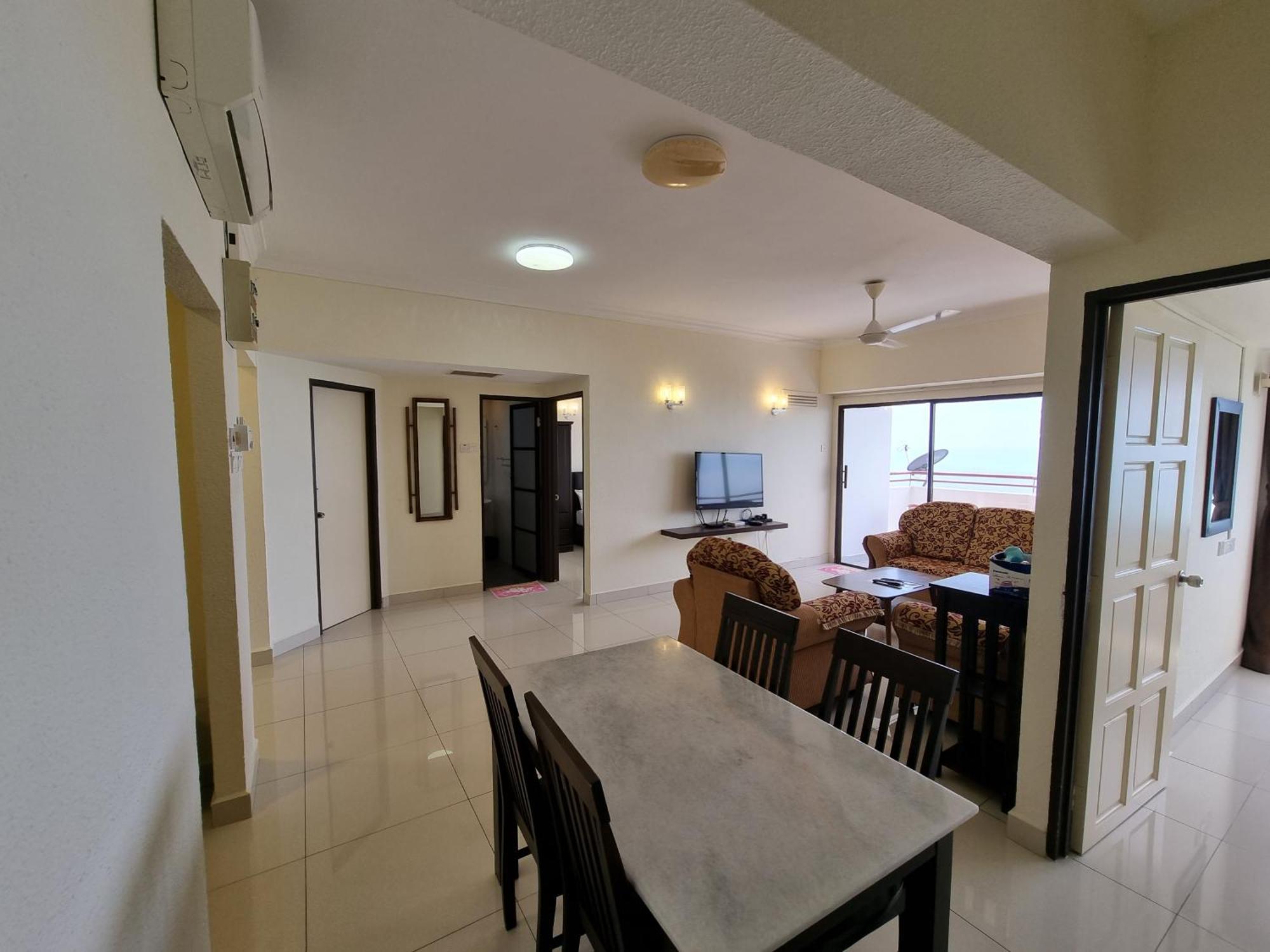 Green Ocean Seaview Apartment Batu Ferringhi Kültér fotó