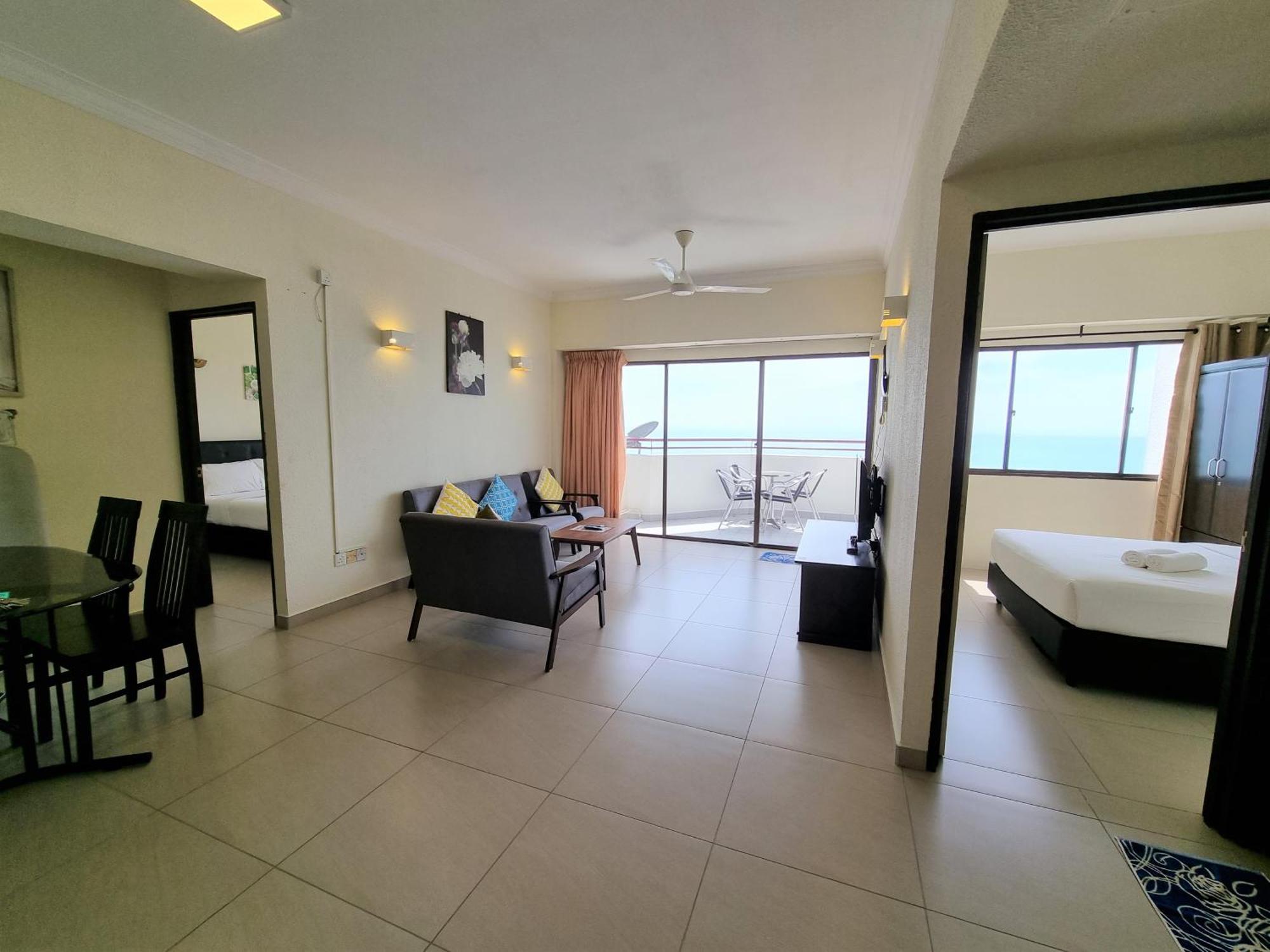 Green Ocean Seaview Apartment Batu Ferringhi Kültér fotó