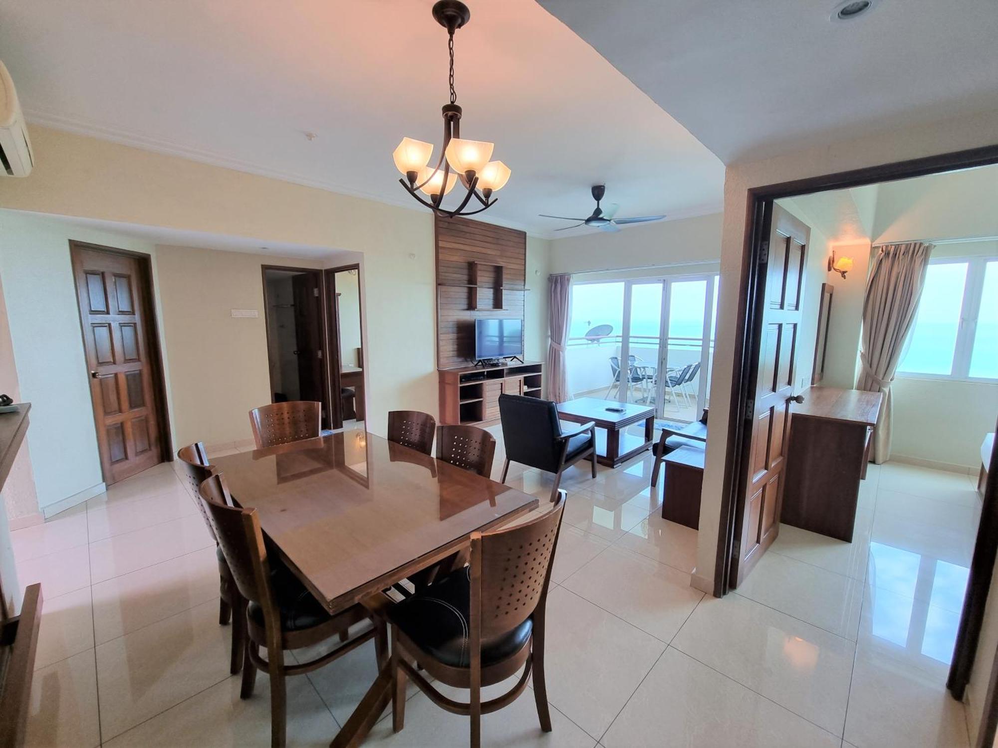 Green Ocean Seaview Apartment Batu Ferringhi Kültér fotó